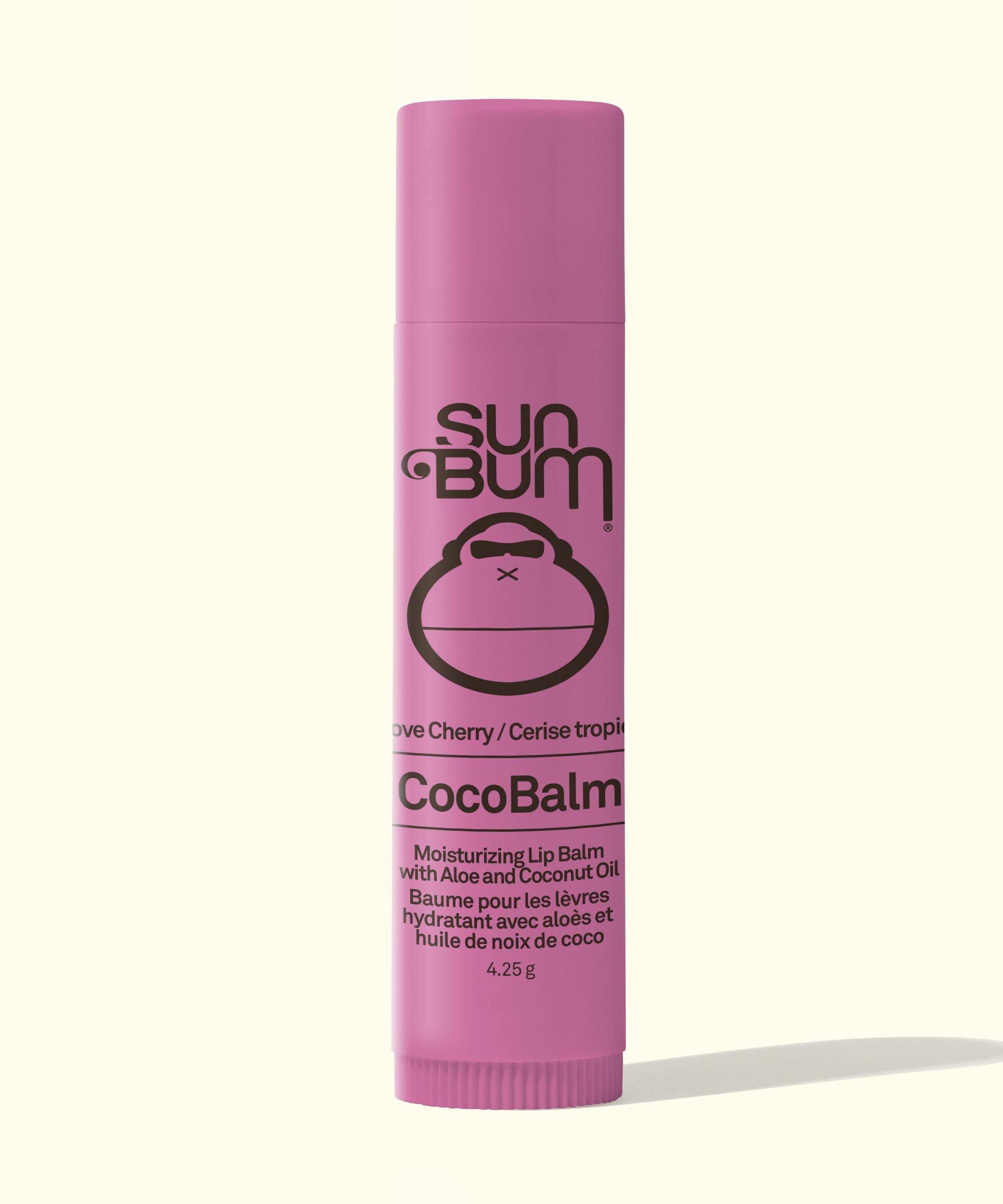 CocoBalm, Moisturizing Lip Balm - Groove Cherry | Sun Bum – Sun