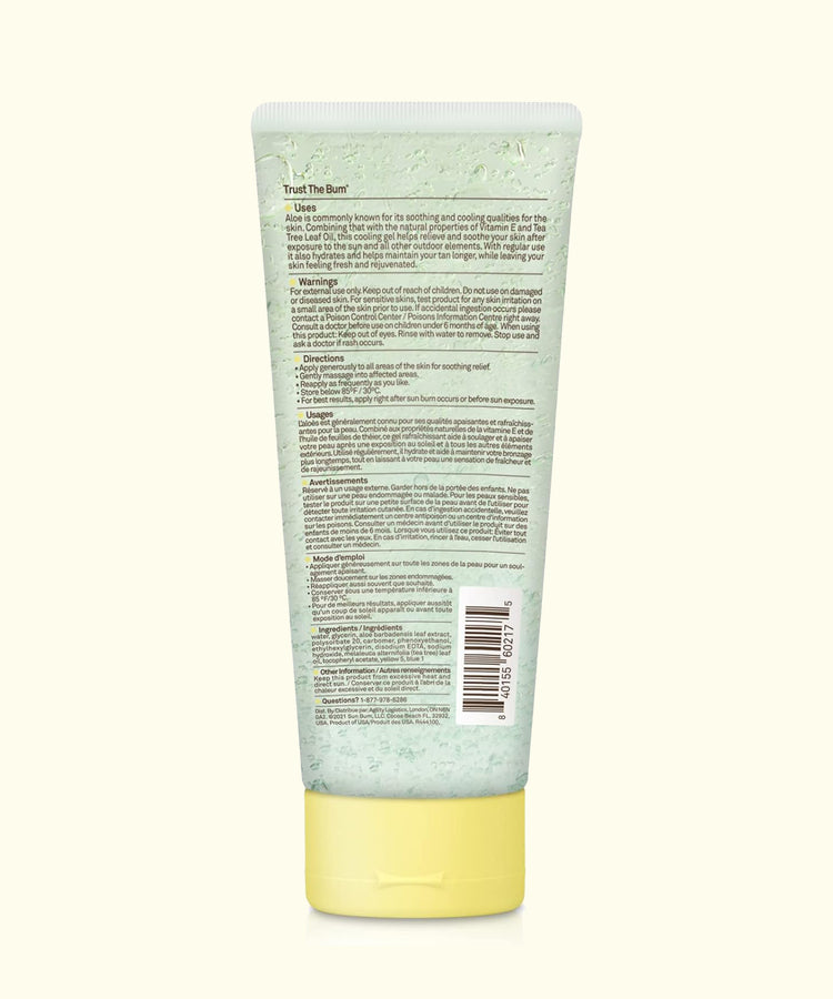 Tube of cream with a label on a white background