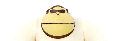 Sun Bum Sonny mascot resembling a character with sunglasses on a white background